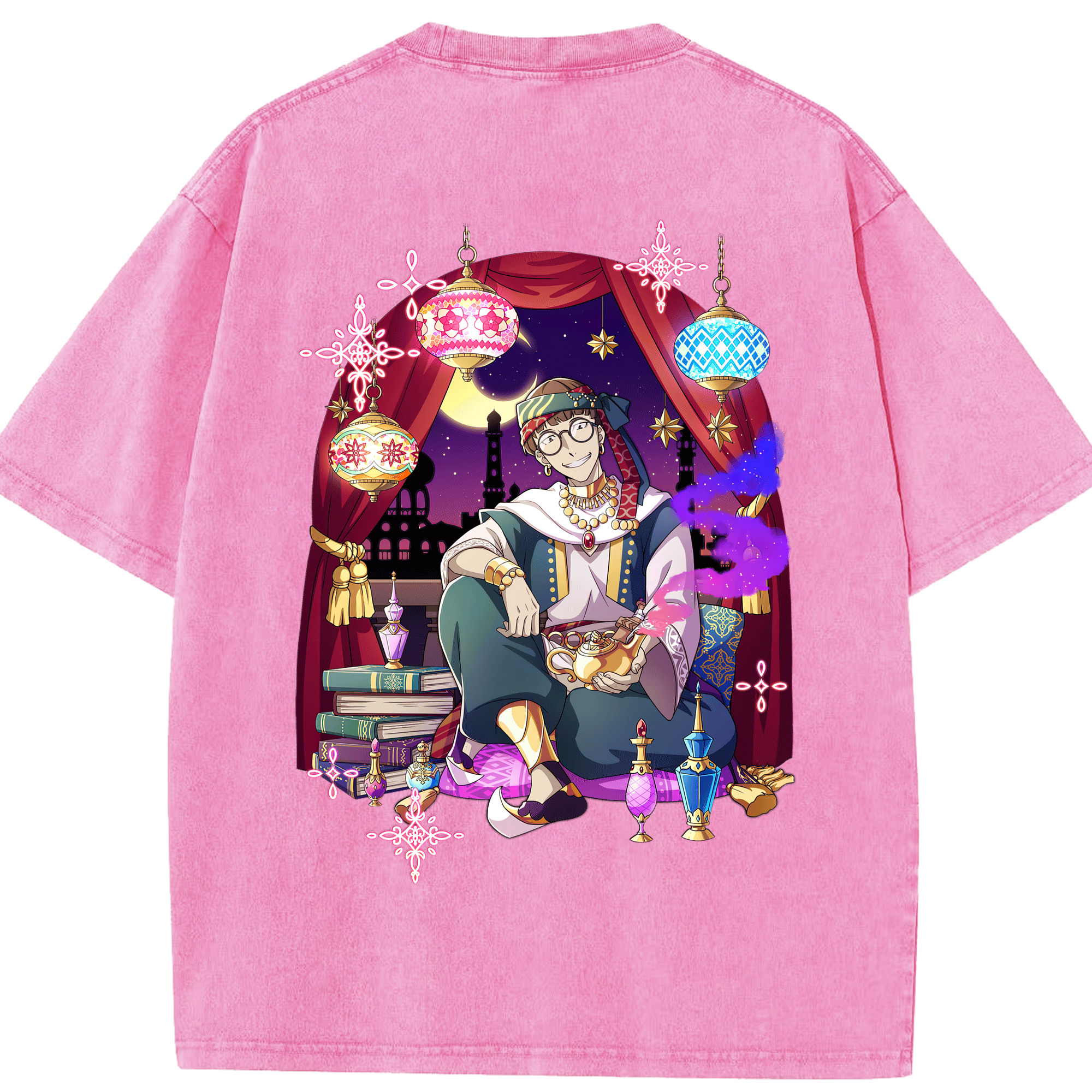 （画像用） 文豪ストレイドッグス Bungo Stray Dogs 綿100% ヴィンテージ風 半袖Tシャツ（背面プリント）